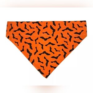 Halloween Dog Bandana Large Neck 17"-19" & Collar/Buckle Up To 1-1/4"